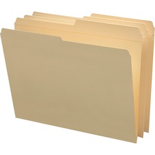 Smead File Folders with Reinforced Tab