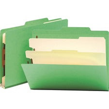 Smead 2/5-cut ROC Colored Classification Folders