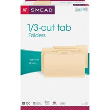 Smead File Folders with Single-Ply Tab