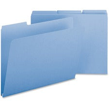 Smead 1/3 Cut Colored Pressboard Tab Folders