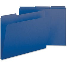 Smead 1/3 Cut Colored Pressboard Tab Folders