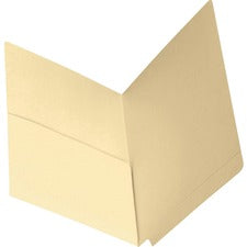 Smead End Tab Pocket Folders with Reinforced Tab
