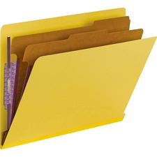 Smead End Tab 2-Div Classification Folders