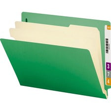 Smead End Tab Classification File Folders with Reinforced Tab