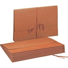 Smead Redrope Expanding Wallets with Cloth Tape Tie