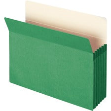 Smead Drop Front Panel Colored File Pockets