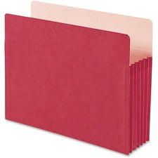 Smead Drop Front Panel Colored File Pockets