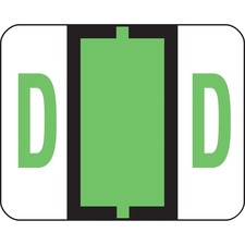 Smead BCCR Bar-Style Color-Coded Labels
