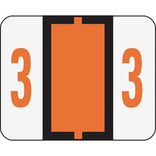 Smead BCCRN Bar-Style Color-Coded Labels