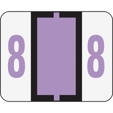 Smead BCCRN Bar-Style Color-Coded Labels