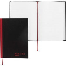 Black n' Red Casebound Ruled Notebooks - A5