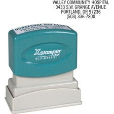 Xstamper Custom Return Address Pre-inked Stamp