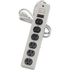 Compucessory 6-Outlet Metal Power Strip