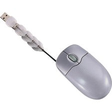 Compucessory Retracting USB Cable Notebook Mouse