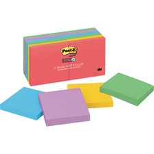 Post-it® Super Sticky Notes - Marrakesh Color Collection