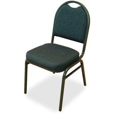 Lorell Round-Back Stack Chair