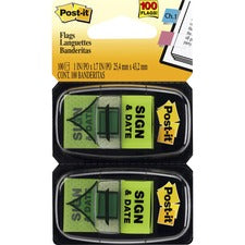 Post-it&reg; Message Flags - 2 Dispensers