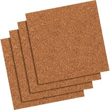 Quartet Frameless Modular Natural Cork Tiles