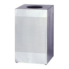 Rubbermaid Commercial Stainless Steel Hinged Top Receptacle