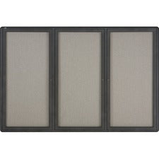 Quartet Enclosed Bulletin Board