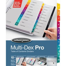 Wilson Jones MultiDex Pro Dividers