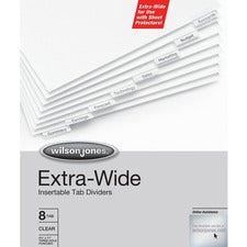 Wilson Jones Oversized Insertable Tab Dividers