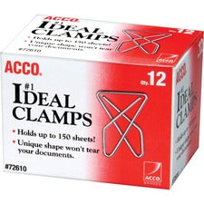 Acco Ideal Paper Clamps