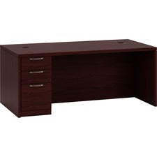 HON Valido Left Pedestal Desk, 72