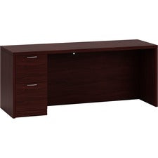 HON Valido Left Pedestal Desk, 66"W - 2-Drawer