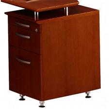 Mayline Napoli Pencil/Box/File Pedestal - 3-Drawer