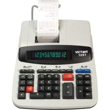 Victor 1297 12 Digit Commercial Printing Calculator