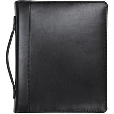 Samsill Regal Leather iPad Pocket Zipper Binder