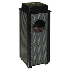 United Receptacle Ash Tray/Trash Receptacle