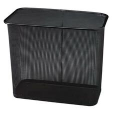 Rubbermaid Commercial Steel Mesh Rectangle Wastebasket