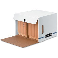 Bankers Box Side-Tab File Storage Boxes