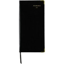 At-A-Glance Leather Fine Diary Weekly/Monthly Planner