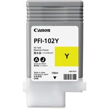 Canon PFI-102Y Original Ink Cartridge