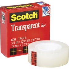 Scotch Transparent Tape - 3/4