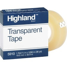 Highland Transparent Light-duty Tape
