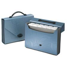 Esselte Carrying Case File Folder - Blue