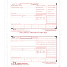 TOPS Carbonless Standard W-2 Tax Forms