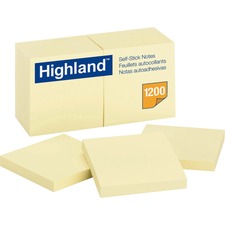 Highland Self-Sticking Notepads