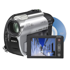 Sony Handycam DCR-DVD108 Digital Camcorder - 2.5" LCD - CCD - Silver, Black