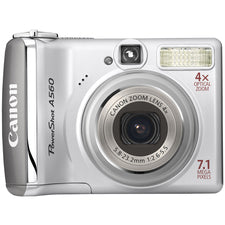 Canon PowerShot A560 7.1 Megapixel Compact Camera - Silver