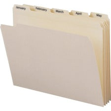 Smead Indexed Monthly File Folder Set