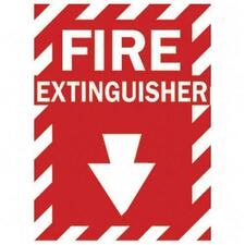 Products for You Fire Extinguisher Sticker Sign