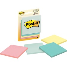 Post-it&reg; Notes Original Notepads -Marseille Color Collection