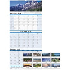 House of Doolittle Scenic 3-month Wall Calendar