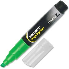 SKILCRAFT Chisel Tip Tube Type Fluorescent Highlighter