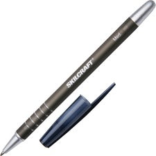 SKILCRAFT Rubberized Ballpoint Stick Pen